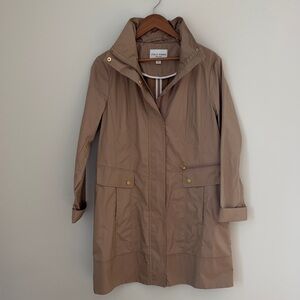 Cole Haan Trench Jacket in Taupe Sz M
